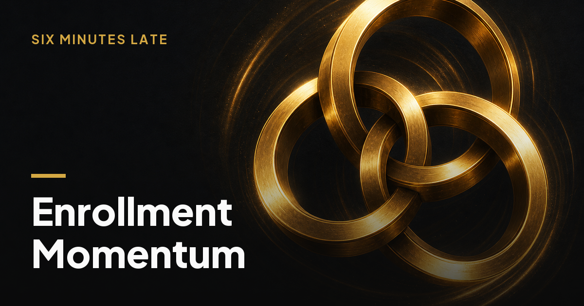 The Enrollment Momentum Framework: Why Some Schools Fill Every Seat — Six Minutes Late