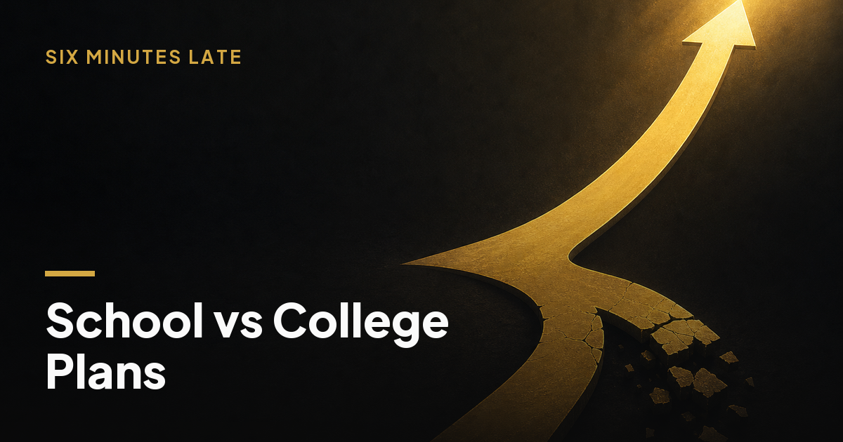 Why School Marketing Plans Fail Where College Plans Succeed — Six Minutes Late
